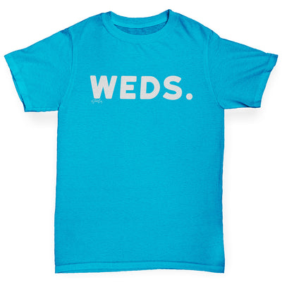 WEDS Wednesday Boy's T-Shirt