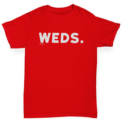 WEDS Wednesday Boy's T-Shirt