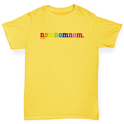 Rainbow Nomnomnom Girl's T-Shirt