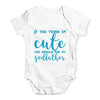 If You Think I'm Cute See My Godfather Baby Unisex Baby Grow Bodysuit