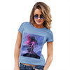 Neon Lightning Volcano Women's T-Shirt