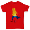 Football Soccer Silhouette Colombia Boy's T-Shirt