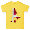 Football Soccer Silhouette Denmark Boy's T-Shirt