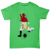 Football Soccer Silhouette Egypt Girl's T-Shirt