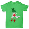 Football Soccer Silhouette Iran Boy's T-Shirt