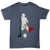 Football Soccer Silhouette Mexico Boy's T-Shirt