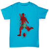 Football Soccer Silhouette Morocco Boy's T-Shirt
