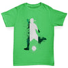 Football Soccer Silhouette Nigeria Girl's T-Shirt