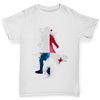 Football Soccer Silhouette Panama Girl's T-Shirt