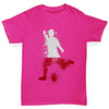Football Soccer Silhouette Poland Girl's T-Shirt