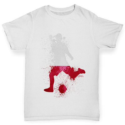 Football Soccer Silhouette Poland Girl's T-Shirt