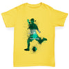 Football Soccer Silhouette Saudi Arabia Boy's T-Shirt