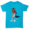 Football Soccer Silhouette Serbia Boy's T-Shirt
