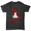 Football Soccer Silhouette Switzerland Girl's T-Shirt