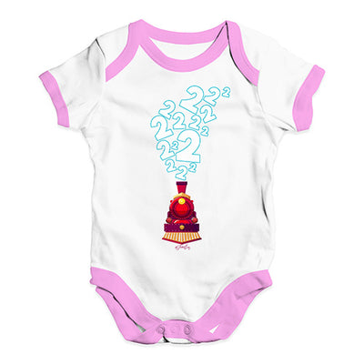 2nd Birthday Train Baby Unisex Baby Grow Bodysuit