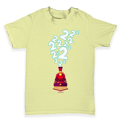2nd Birthday Train Baby Toddler T-Shirt