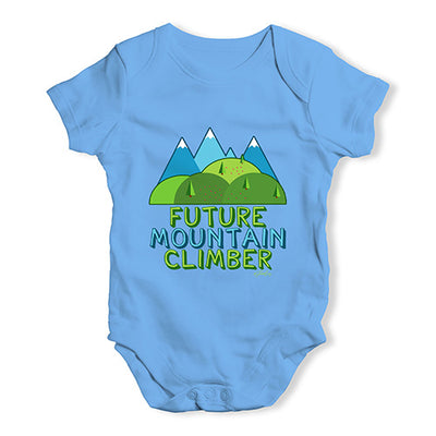 Future Mountain Climber Baby Unisex Baby Grow Bodysuit