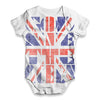 Union Jack God Save the Queen Baby Unisex ALL-OVER PRINT Baby Grow Bodysuit