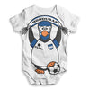 Honduras Guin Penguin Soccer Fan Baby Unisex ALL-OVER PRINT Baby Grow Bodysuit