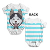 Husky Dog Baby Unisex ALL-OVER PRINT Baby Grow Bodysuit
