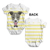 Cute Greyhound Baby Unisex ALL-OVER PRINT Baby Grow Bodysuit