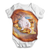 Space Pizza Cat Baby Unisex ALL-OVER PRINT Baby Grow Bodysuit