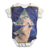 Howling Wolf Baby Unisex ALL-OVER PRINT Baby Grow Bodysuit