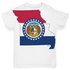 USA States and Flags Missouri Baby Toddler ALL-OVER PRINT Baby T-shirt
