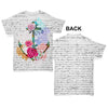 Book Print Floral Anchor Baby Toddler ALL-OVER PRINT Baby T-shirt