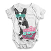 Stay Rad French Bulldog Baby Unisex ALL-OVER PRINT Baby Grow Bodysuit
