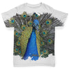 Vibrant Peacock Baby Toddler ALL-OVER PRINT Baby T-shirt