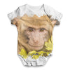 Monkey Face Baby Unisex ALL-OVER PRINT Baby Grow Bodysuit