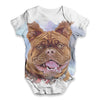 Adorable French Bulldog Baby Unisex ALL-OVER PRINT Baby Grow Bodysuit