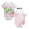 Bzzt! Comic Book Baby Unisex ALL-OVER PRINT Baby Grow Bodysuit