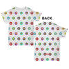 Zoo Animals Dots Pattern Baby Toddler ALL-OVER PRINT Baby T-shirt