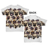 Pugs Puglie Grumblie Baby Toddler ALL-OVER PRINT Baby T-shirt