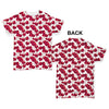Red Cherries Pattern Baby Toddler ALL-OVER PRINT Baby T-shirt