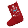Personalised Santa's Express Post Red Christmas Stocking