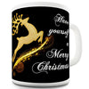 Reindeer Sparkle Merry Christmas Novelty Mug
