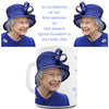 Celebrate Queen Elizabeth II 90th Birthday Novelty Mug