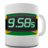 100 Metres Sprint World Record Novelty Mug
