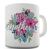 Happy Mother's Day Bouquet Novelty Mug