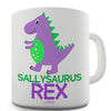 Personalised Cute T-Rex Funny Mug