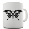 Skull Butterfly Ceramic Mug