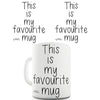 This is My Favourite Tee Funny Mug