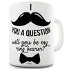Will You Be My Ring Bearer (Male) Ceramic Mug