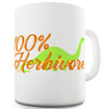 100 Percent Herbivore Funny Novelty Mug Cup