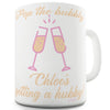 Pop The Bubbly Personalised Funny Mugs For Friends