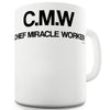 CMW Chief Miracle Worker Ceramic Novelty Gift Mug