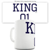 KING 01 Ceramic Novelty Mug